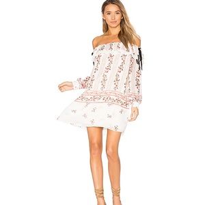Revolve Endless Rose Off the shoulder dress